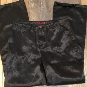 Mudd Black Cargo Pants Size 14 Girls